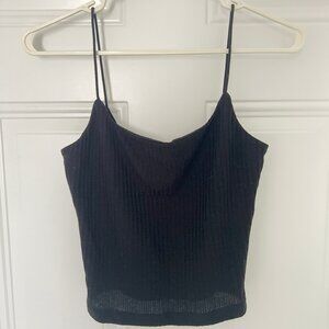 Shein Black Cropped Camisole